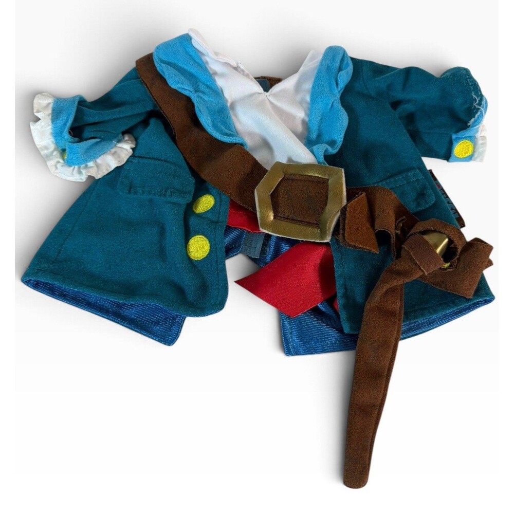 Disney Parks Duffy Pirate Costume Doll Clothes w Belt Missing Sword